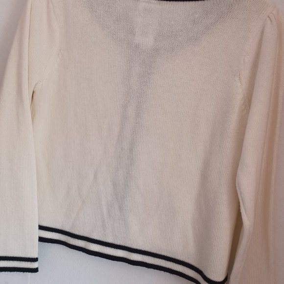 Olivia Gymboree white jacket/sweater size s (5-6) - Picture 2 of 4